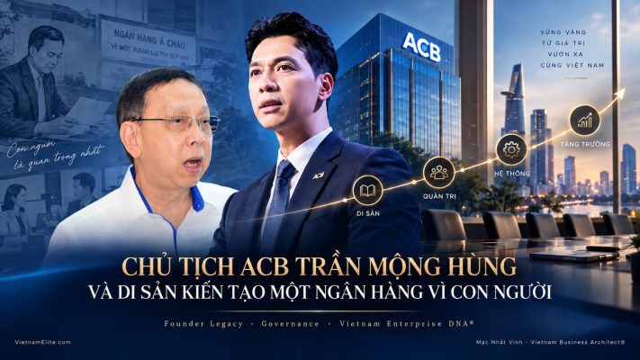 Chủ tịch ACB Trần Hùng Huy và di sản của nhà sáng lập Trần Mộng Hùng