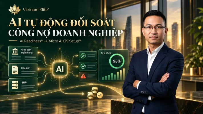 Hệ thống AI đối soát giao dịch ngân hàng với hóa đơn và công nợ doanh nghiệp