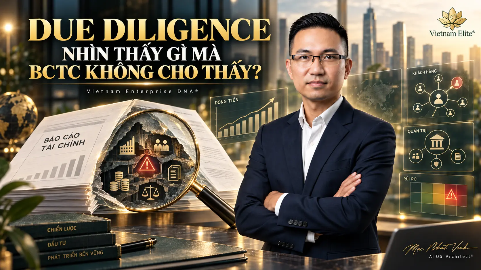 Due diligence doanh nghiệp nhìn thấy gì mà báo cáo tài chính không cho thấy